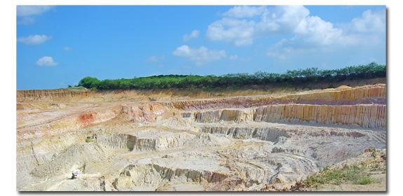 廣西合浦縣-高嶺土探明儲量達1.8億噸,