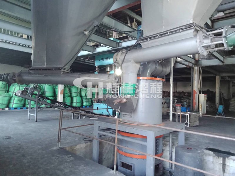桂林鴻程竹炭超細磨粉機HCH780環輥磨粉機浙江客戶生產線 桂林鴻程竹炭超細磨粉機HCH780環輥磨粉機浙江客戶生產線